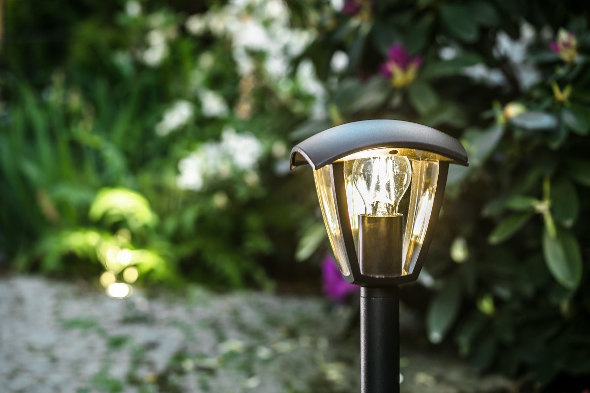 Garden fixture MARINA-P,E27, MAX.20W,IP54,AC220-240V,50-60Hz,pillar,black -  GTV